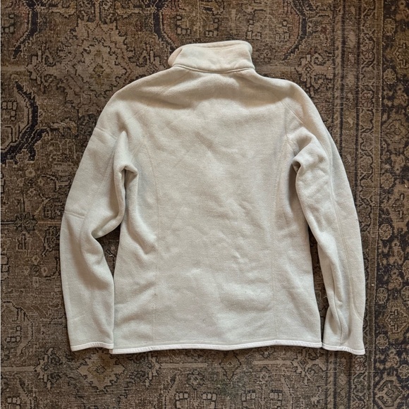 PATAGONIA Better Sweater Quarter Zip Fleece Pullover
Medium Cream - Picture 8 of 11